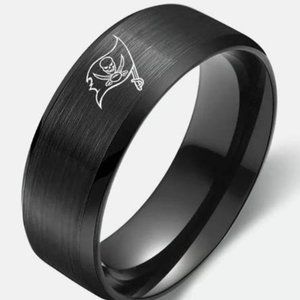 Tampa Bay Bucanneers Stainless Steel Ring